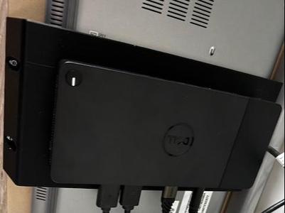 Dell Laptop and Dock - Under Desk Holder