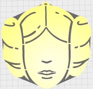 Silueta Princesa Leia