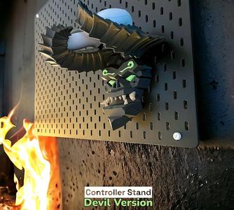 Japanese Demon Head Stand for Ikea Pinboard