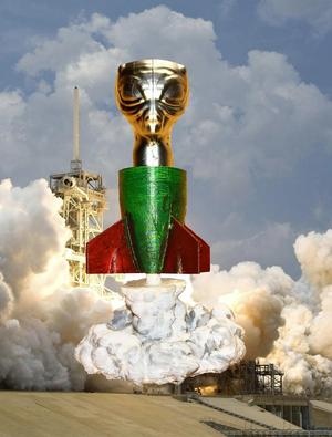 Rocket 14mm bowl holder 