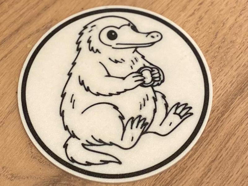Niffler Coaster Fantastic Beasts Harry Potter