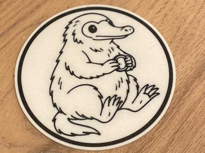 Niffler Coaster Fantastic Beasts Harry Potter