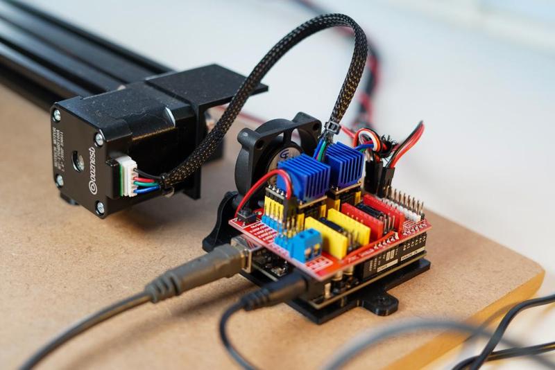Arduino base with 40mm fan bracket