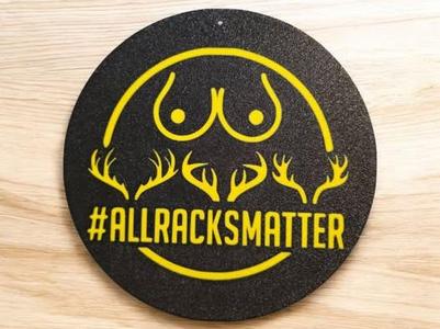 All Racks Matter Wall Art (sign) 