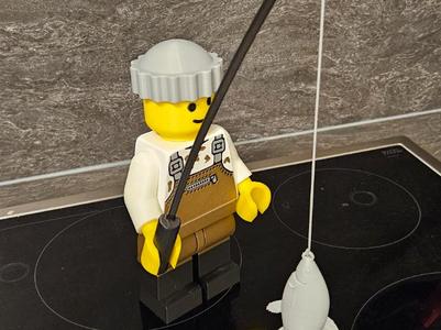 Brick Man Angler/Fischer 20cm