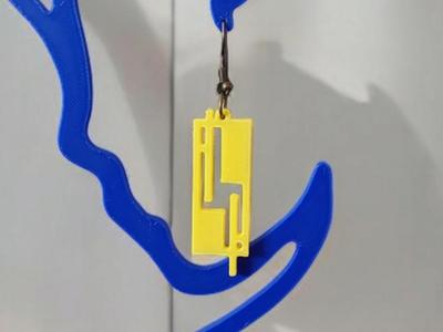 Geometric Abstract Cutout Earrings