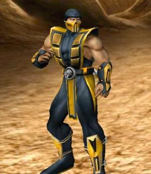 SCORPION MK ARMAGEDDON MASK - MORTAL KOMBAT
