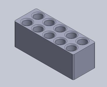 WORKSHOP ORGANIZER (160x60x60mm) (fi20 holes)
