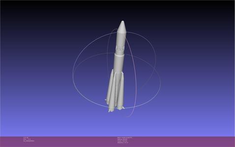 Vostok Rocket Printable Board Game Scale Space Race Micro Miniature