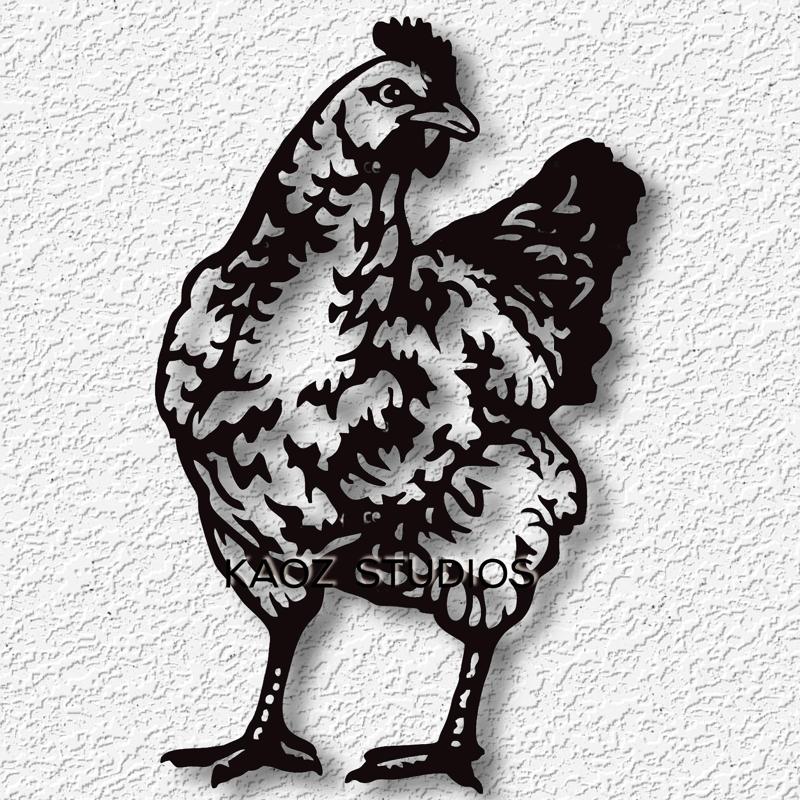 chicken wall art hen wall decor farmhouse decoration