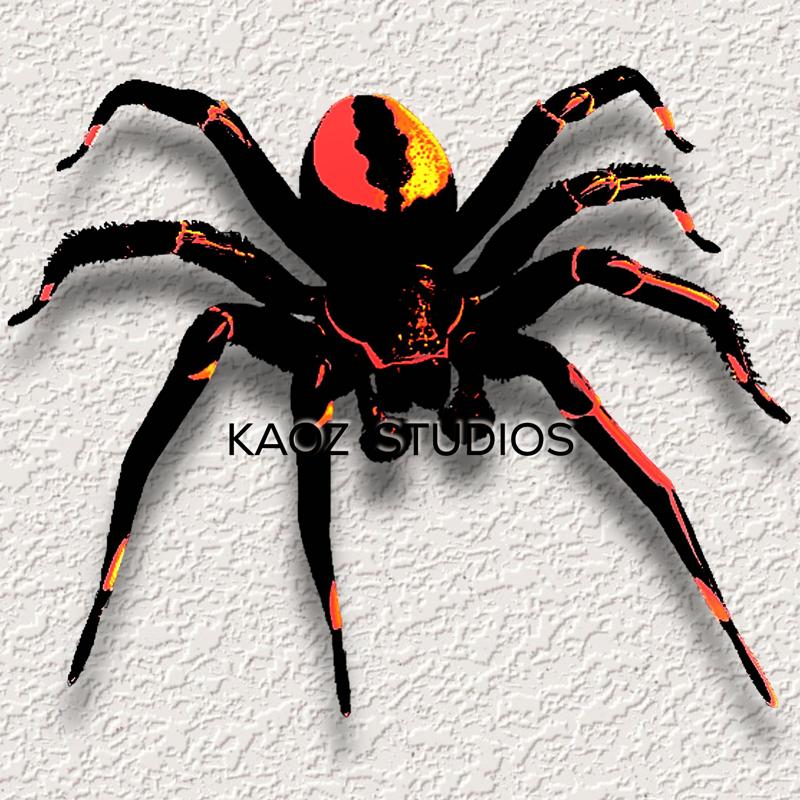 Realistic Spider Full Color Model Wall Art Home Decor