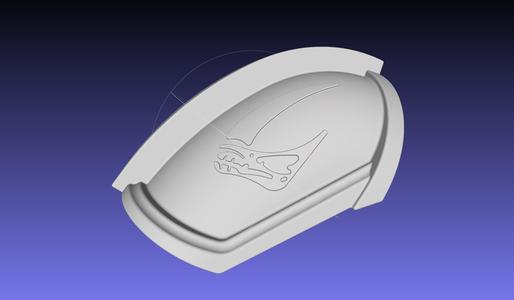 Mandalorian Beskar Shoulder Mudhorn Signet