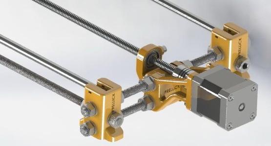 Prusa i3 as router CNC - Y axis direct drive