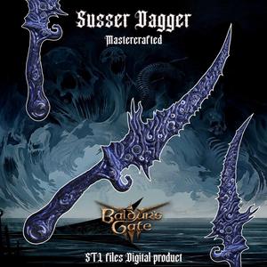 Fantasy Mastercrafted Susser Dagger from Baldurs Gate 3