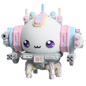 Adorable Scuddles Mech Miniature - Royalty-Free 3D Printable Model for Tabletop Wargames