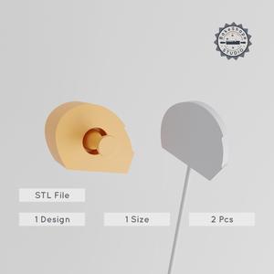 Helmet Cake Pop Mold, Safety Helmet Design, 2-Piece Set, Head Protection Theme, Perfect for Fun & Creative Baking PRODUCT_1236