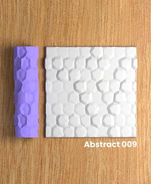 Collection SpringGreen | Abstract 009 | Polymer Clay Seamless Texture Roller