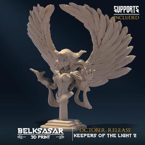 Bust Oracle Variant 2 - Angel Wings and No Wings