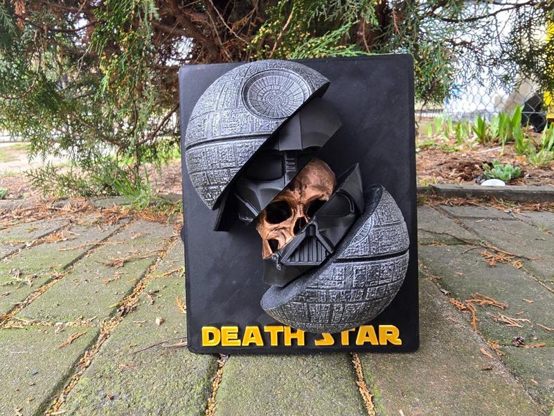 DEATH STAR WALL ART 