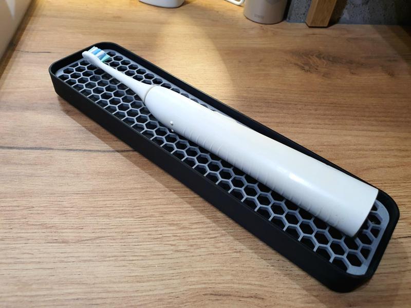Toothbrush tray