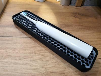 Toothbrush tray