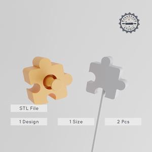 Puzzle Cake Pop Mold, Brain Teaser & Mind Game STL Set, Riddle Box, Logic Problem 3D Print Design PRODUCT_1249