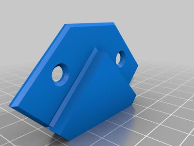 White Board Corner Bracket