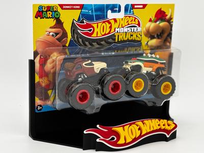 2 Pack Hot Wheels Monster Truck Display Stand