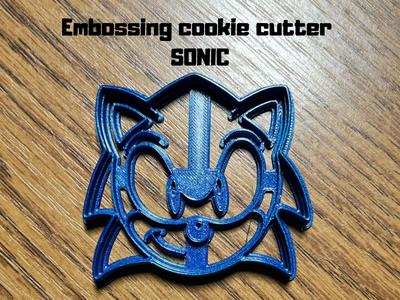 Sonic embossing cookie cutter