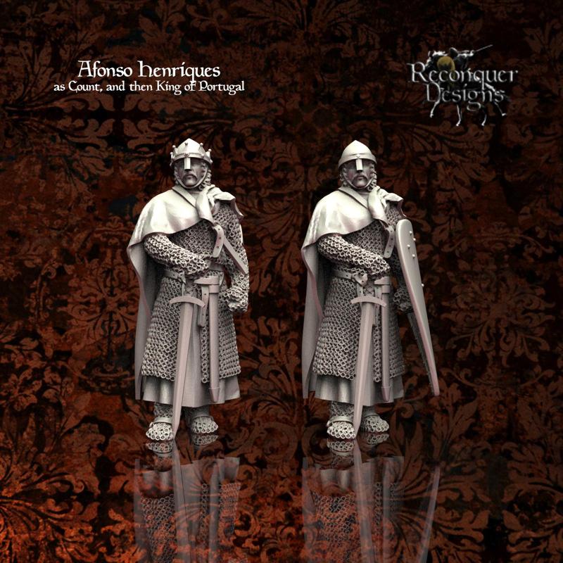 Afonso Henriquez as Count, then King of Portugal
