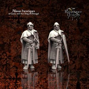 Afonso Henriquez as Count, then King of Portugal
