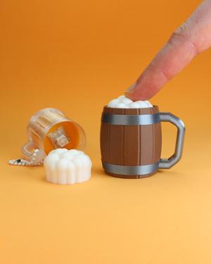 Beer Mug Fidget Clickers - keychain
