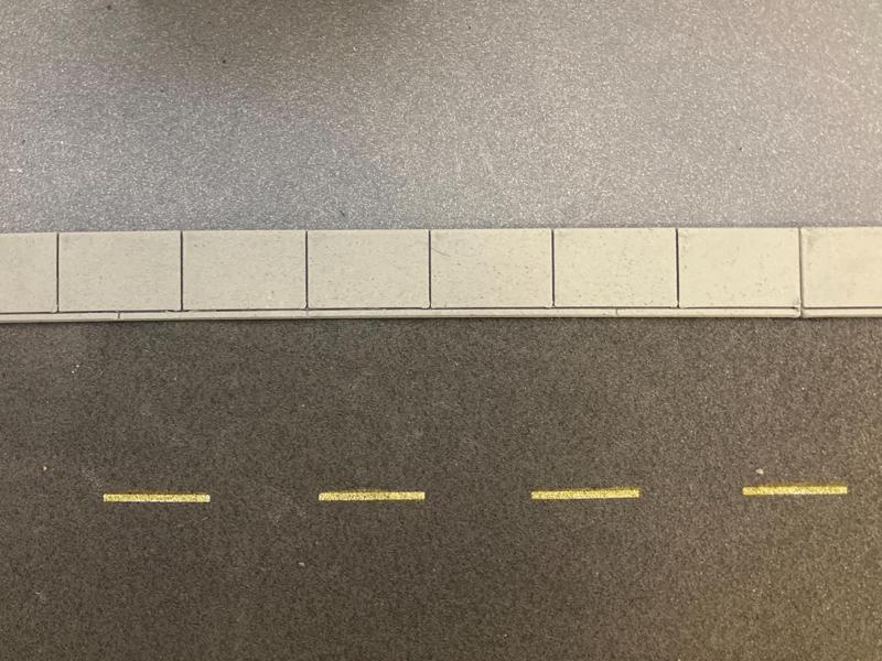 Sidewalk - HO Scale