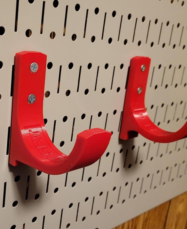 SORTSET Hooks for Pegboard or Wallmount