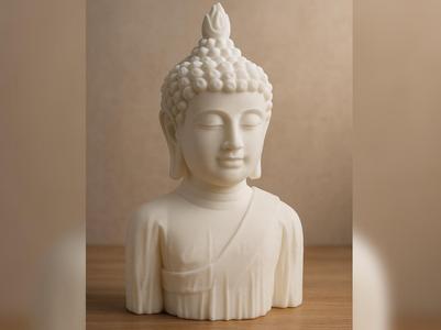 Serene Buddha Statue & Ambient Lamp