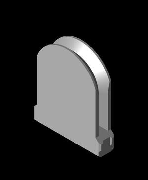 Multibin - Bin Connector with Magnet Holes - 0.5H.stl