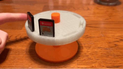 Nintendo Switch Game Card Rack / Lazy Susan