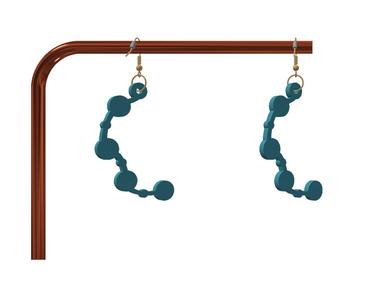 Naughty keychain / earrings