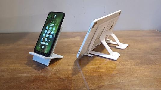 Tablet and phone holder