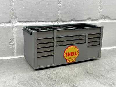 Shell Inspired fanart Desk work toolbox pen holder
