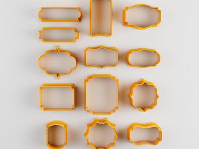 Frames Cookies Cutter Set