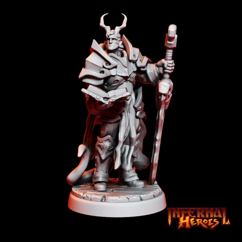 Kaelus Aranxes - Tiefling Paladin