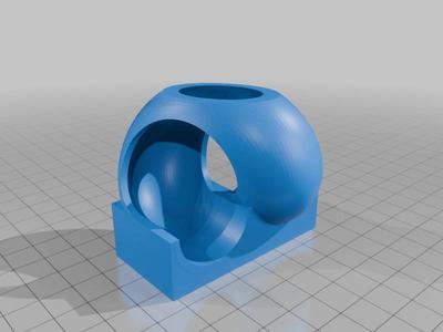 Duplo/Hubelino compatible marble run looping - easy print