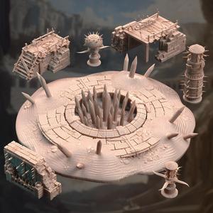 Arena Terrain Set - Crucible Traps & Spikes