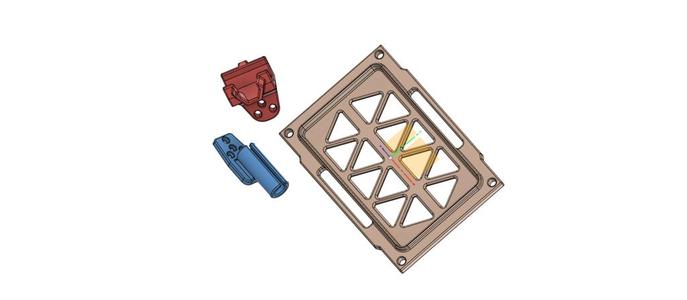 Antenna Receiver Mounts Frsky Tandem TDR10 TDR18 