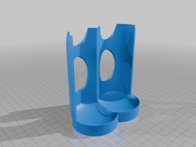vertical double spoon rest