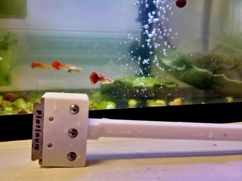 Aquarium Algae Scraper with Razor