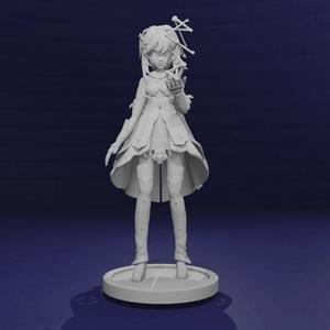 Lumine Genshin Impact Main Female Character- Star Pose
