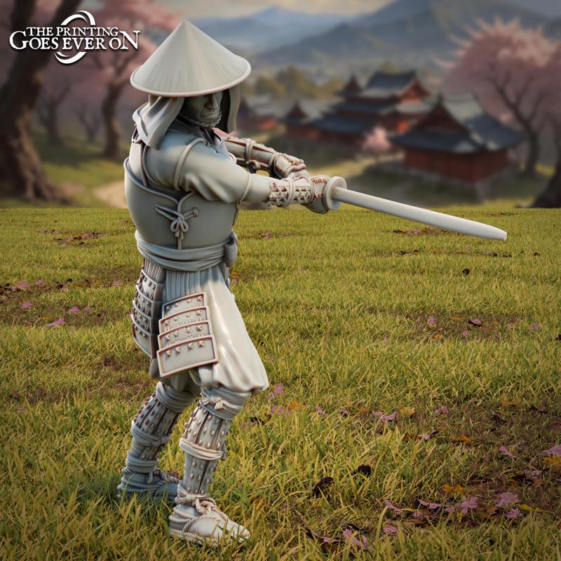 Ashigaru Swordsman B - Presupported