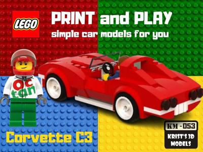 LEGO Corvette C3
